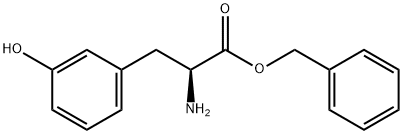 DL-3-羟基苯丙氨酸苄酯 结构式