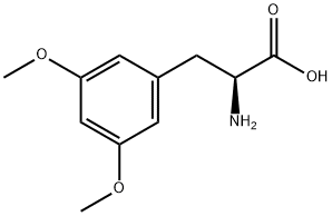 3,5-Dimethoxy-L-phenylalanine 结构式
