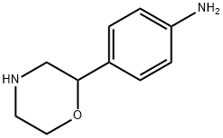 4-(吗啉-2-基)苯胺 结构式