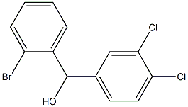 (2-bromophenyl)-(3,4-dichlorophenyl)methanol 结构式