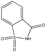 1,1-dioxo-1,2-benzothiazol-3-one 结构式