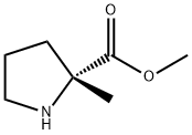 (R)-2-甲基吡咯烷-2-羧酸甲酯 结构式