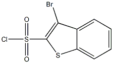 Benzo[b]thiophene-2-sulfonyl chloride, 3-bromo- 结构式