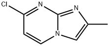 7-chloro-2-methylimidazo[1,2-a]pyrimidine 结构式