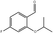 4-氟-2-异丙唑氧基甲醛 结构式