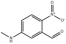 5-(甲氨基)-2-硝基苯甲醛 结构式