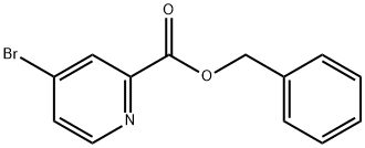 benzyl 4-bromopicolinate 结构式