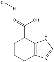 4,5,6,7-四氢-1H-苯并[D]咪唑-7-羧酸盐酸盐 结构式