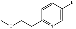 5-溴-2-(2-甲氧基乙基)吡啶 结构式