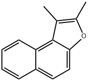 1,2-二甲基萘并[2,1-B]呋喃 结构式