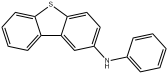 N-苯基二苯并噻吩-2-胺 结构式