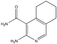 4-Isoquinolinecarboxamide,3-amino-5,6,7,8-tetrahydro- 结构式