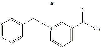 Pyridinium, 3-(aminocarbonyl)-1-(phenylmethyl)-, bromide 结构式