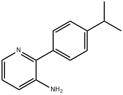 2-(4-异丙苯基)吡啶-3-胺 结构式