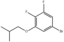 5-bromo-1,2-difluoro-3-(2-methylpropoxy)benzene 结构式