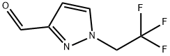 1-(2,2,2-三氟乙基)-1H-吡唑-3-甲醛 结构式