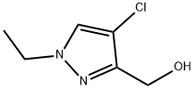 (4-氯-1-乙基-1H-吡唑-3-基)甲醇 结构式