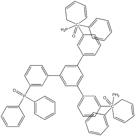 1'-三联苯]-3,3''-二基]双(二苯基氧化膦) 结构式