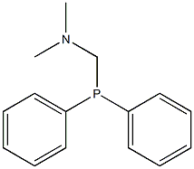 Methanamine, 1-(diphenylphosphino)-N,N-dimethyl- 结构式