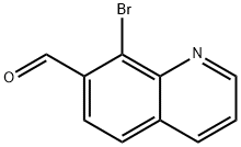 8-Bromo-quinoline-7-carbaldehyde 结构式
