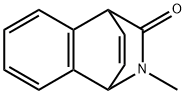 N-Methyl-1,4-dihydro-1,4-etheno-isoquinolin-3(2H)-one 结构式