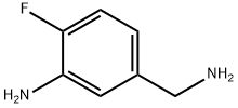 5-(氨基甲基)-2-氟苯胺 结构式