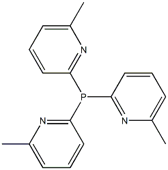 Pyridine, 2,2',2''-phosphinidynetris[6-methyl- 结构式