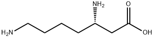 (S)-3,7-二氨基庚酸 结构式