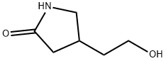 4-(2-hydroxyethyl)pyrrolidin-2-one 结构式