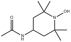 N-(1-hydroxy-2,2,6,6-tetramethylpiperidin-4-yl)acetamide 结构式