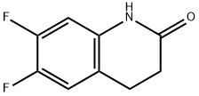 6,7-二氟-3,4-二氢喹啉-2(1H)-酮 结构式