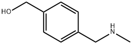 (4-Methylaminomethyl-phenyl)-methanol 结构式