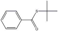 Benzenecarbothioic acid, S-(1,1-dimethylethyl) ester 结构式