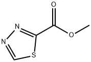 1,3,4-噻二唑-2-羧酸甲酯 结构式