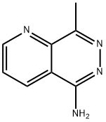 8-Methyl-pyrido[2,3-d]pyridazin-5-ylamine 结构式