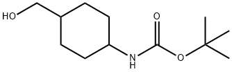 (4-(羟甲基)环己基)氨基甲酸叔丁酯 结构式