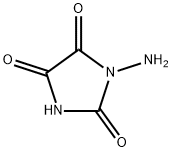1-Amino-imidazolidine-2,4,5-trione 结构式