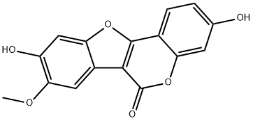 3'-甲氧基香豆雌酚 结构式