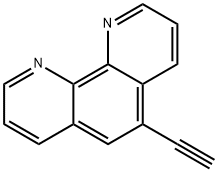 5-炔基-1,10-菲咯啉 结构式