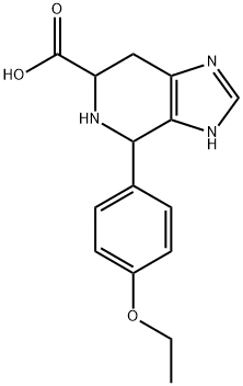 4-(4-ethoxyphenyl)-3H,4H,5H,6H,7H-imidazo[4,5-c]pyridine-6-carboxylic acid 结构式