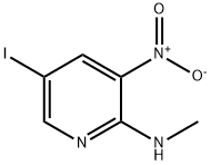 (5-Iodo-3-nitro-pyridin-2-yl)-methyl-amine 结构式