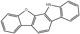 12H-苯并呋喃[2,3-A]咔唑 结构式