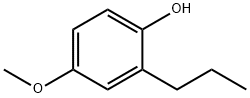4-methoxy-2-propyl-phenol 结构式