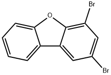 2,4-二溴二苯并呋喃 结构式