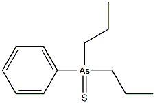 Arsine sulfide, phenyldipropyl- 结构式