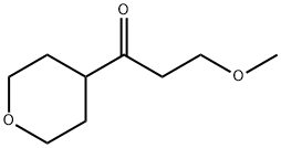 3-甲氧基-1-(噁烷-4-基)丙烷-1-酮 结构式