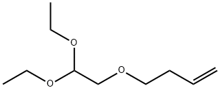 4-(2,2-二乙氧基乙氧基)丁-1-烯 结构式