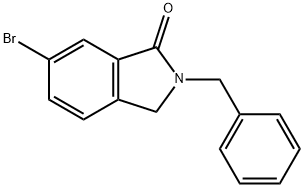 2-Benzyl-6-bromo-2,3-dihydro-isoindol-1-one 结构式