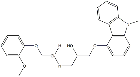 卡维地洛杂质7 结构式