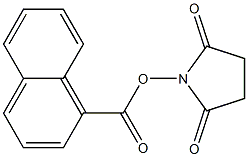 2,5-Pyrrolidinedione, 1-[(1-naphthalenylcarbonyl)oxy]- 结构式
